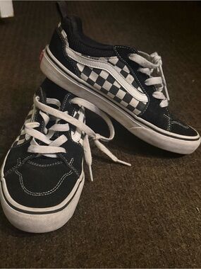 Vans | Filmore Old Skool Checkerboard Black & White Sneakers